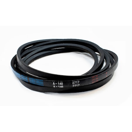 D&D A140 Classical V-Belt, 142 in Outside Length, 1/2 in Top Width, 1 Ribs A140